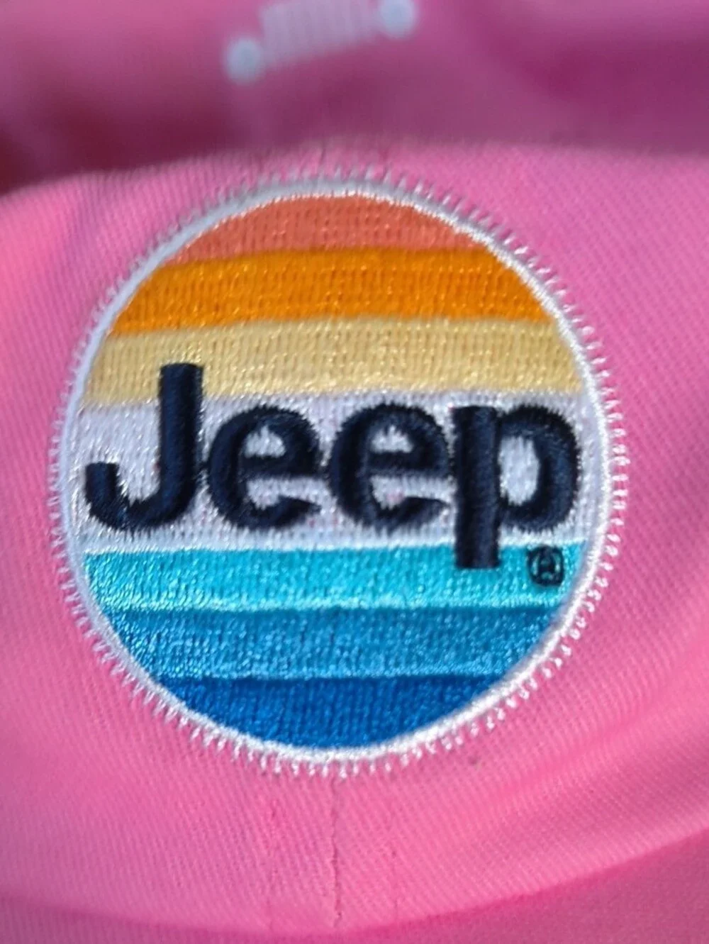 Jeep Pink Sunrise Women's Baseball Hat Cap - JEDCo - OSFM